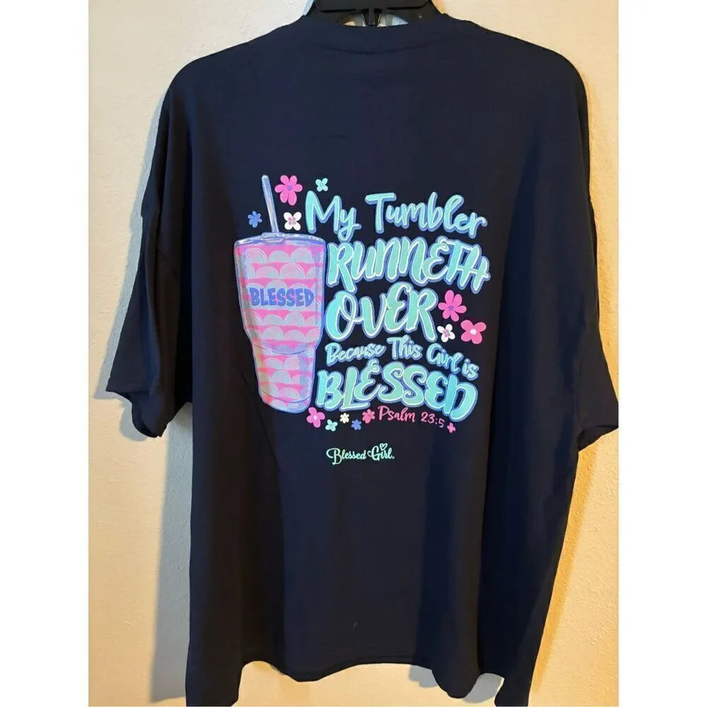 Blessed Girl Plus Size Tee 2X - Picture 5 of 6